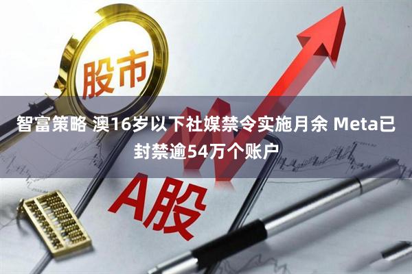 智富策略 澳16岁以下社媒禁令实施月余 Meta已封禁逾54万个账户